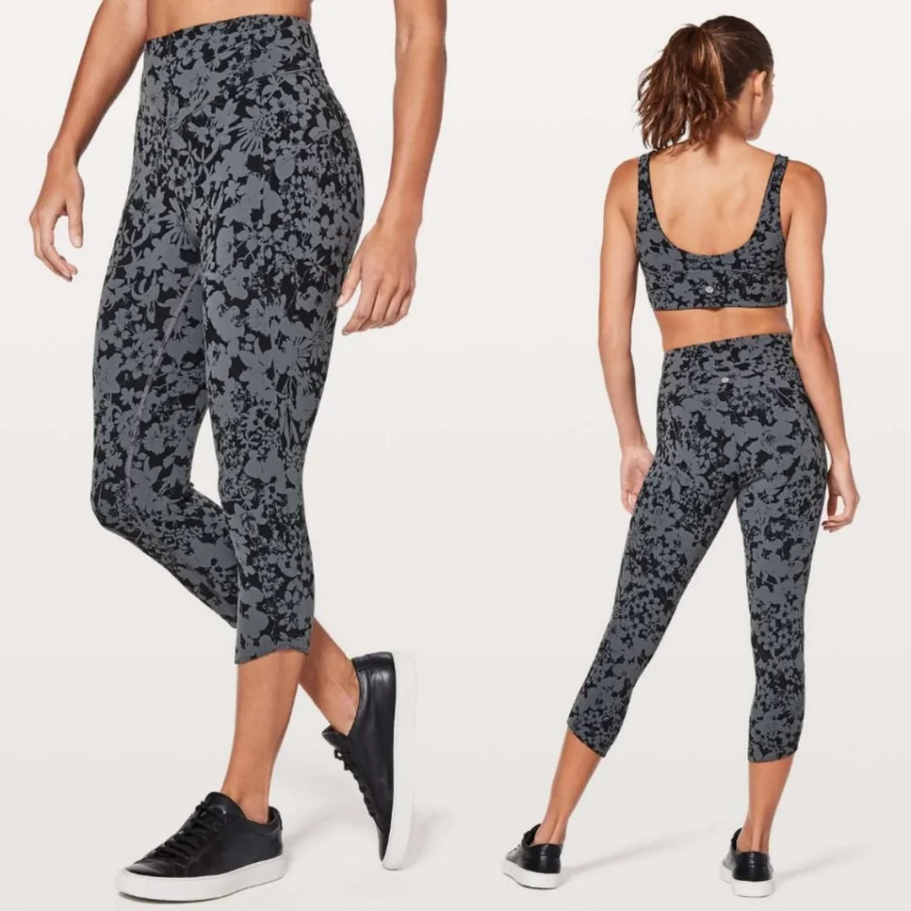 Lululemon efflorescent nebula nulu all you do crop - Picture 1 of 16